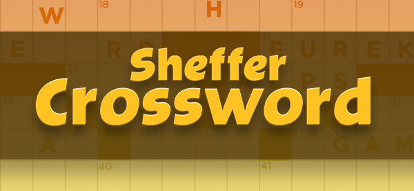 Sheffer Crossword | Instantly Play Sheffer Crossword Online for Free!